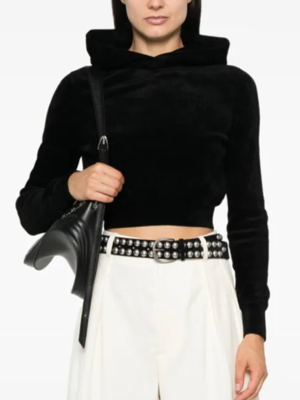 Alexander Wang cropped hoodie size M